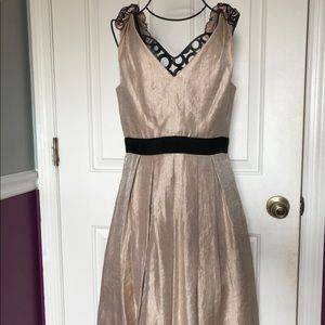Adrianna Papell Silk Cocktail Dress Size 4